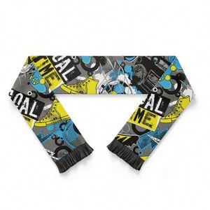 Bulk Football Fan Scarf Custom Woven Logo National Team Scarf Sports Memorabilia Soccer Fan Scarf Custom for <b>Game</b> Day <b>Gift</b> - Product Image 5