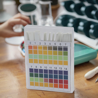Papel de Tornasol Universal de 0-14 pH, Papel Indicador de Ácido para el Hogar, Tiras de Papel de Prueba de pH para Laboratorio y Acuario