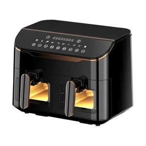 Freidora de aire de doble cesta de gran capacidad con zona inteligente y doble compartimento, nueva, al por mayor - Product Image 1