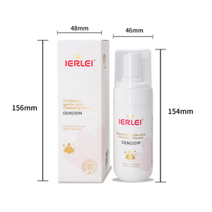 IERLEI ODM OEM 프라이빗 라벨 유기농 어린이용 페이셜 클렌저 거품 클렌저 (아이와 아기용) 맞춤형 - Product Image 6