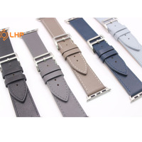 Fashion Tali Kulit IWatch Desainer Kreatif Tali Kulit Warna Kontras Tali Kulit