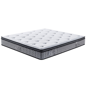 <span class=keywords><strong>Matelas</strong></span> à taie d'oreiller confortable blanc de haute qualité taille Queen <span class=keywords><strong>Matelas</strong></span> en mousse à mémoire hypoallergénique <span class=keywords><strong>Matelas</strong></span> en latex compressé - Product Image 1