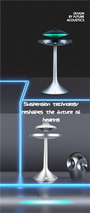 Audio Inteligente con Suspensión Magnética para Altavoces, Sonido Envolvente 3D, Platillo Volador UFO, LED RGB, Carga Inalámbrica USB-C, Venta al por Mayor - Product Image 6