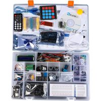 Kit de Robótica con Computadora de Placa Única ELEGOO V2.0 Actualizada UNO R3, Basado en AVR, Conectividad USB, Tutoriales de Inicio Más Completos