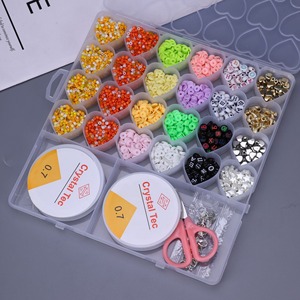 Kit de Cuentas de Vidrio Crystal Tec para Manualidades - Juego de Cuentas Multicolor de 0.7mm para Hacer Joyería con Herramientas y Accesorios - Product Image 4