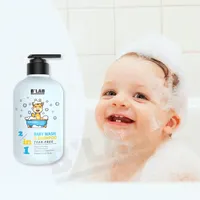 Gel de douche pour bébé, 2 en 1, shampoing et lavage du corps, nettoyage en profondeur, ODM, OEM, ml
