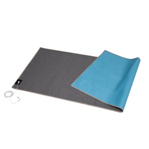Anti-slip natural treatment <strong>Grounding</strong> earthing mat <strong>bed</strong> <strong>sheet</strong> with 25% silver fiber - Product Image 1