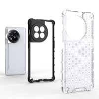 Pour One Plus 11 ACE 5G Nid d'abeille Dissipation thermique étui de protection One Plus 11R 5G blanc Anti-chute Durable étui de téléphone portable