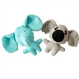 All'ingrosso giocattoli per cani in peluche per animali domestici simpatici animali da masticare giocattoli cigolanti divertenti piccoli cani medi giocattolo interattivo per la pulizia dei denti - Product Image 4