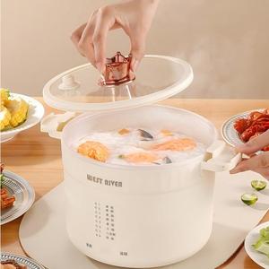 Olla Eléctrica de Micro-Presión de 600W con Tapa Transparente, Multifuncional para Comidas Rápidas, Papillas y Hot Pot, Fácil de Limpiar - Product Image 3