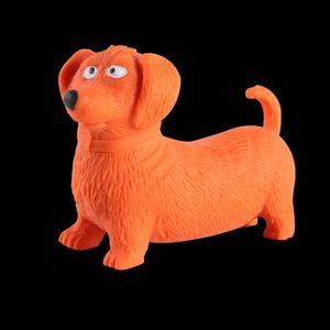 ของเล่นบีบรูปสุนัขไส้กรอกคุณภาพสูงจากโรงงานดั้งเดิม สีส้ม สำหรับผู้ใหญ่ ช่วยคลายเครียด - Product Image 2