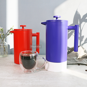 Cafetière HIGHWIN isolée à double paroi en acier inoxydable de qualité alimentaire - Product Image 4