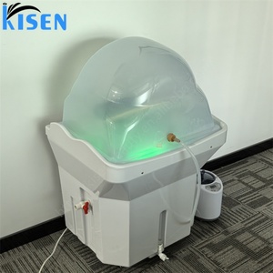 Bassin de massage thaïlandais Kisen avec circulation d'eau, fumigation, bol à shampoing portable, évier de lavage de cheveux pour salon - Product Image 6