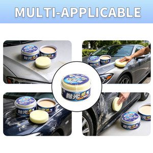 Cire de polissage pour voiture, pâte de cire cristalline dure, <span class=keywords><strong>réparation</strong></span> des rayures, entretien de la peinture, film de protection imperméable, accessoires de detailing automobile - Product Image 5