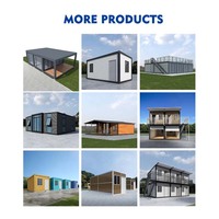 Oficina Móvil Prefabricada Modular Portátil Plegable Contenedor Desmontable Diseño Moderno Edificio de Oficinas Centro Comercial Dormitorio