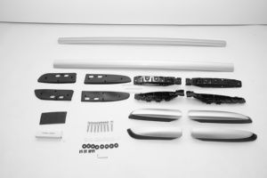 מדפי גג רכב מסילות גג מסילות עבור toyota 2013-2018 rav4 גג מתלה מטען בצד מעקה YH-C-066 - Product Image 5