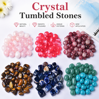 100g/sac Pierres d'agate naturelle, améthyste, cristaux roulés, pierres de guérison, pierres précieuses Feng Shui, vente en gros, pierres de cristal en vrac