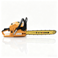 Tronçonneuse à essence professionnelle 58cc W9076 3.2KW, coupe-bois robuste