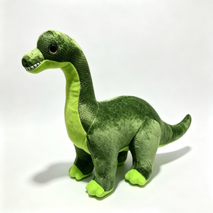 Peluche de Brachiosaurus personalizado, dinosaurio de juguete de cuello largo, peluche de dinosaurio con escamas texturizadas verdes, realista de la era Jurásica - Product Image 4