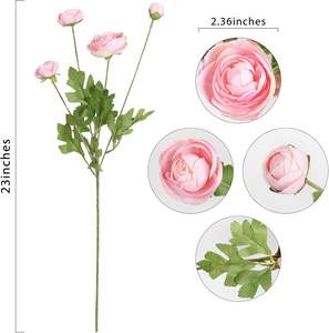 Ramos de Boda Hechos a Mano para el Hogar, Decoración, Arreglos Florales al por Mayor, Flores Artificiales de Seda Blancas Mixtas, Navidad, Año Nuevo Chino - Product Image 6