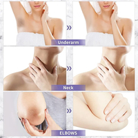 Crème de beauté OEM soins de la peau blanchissant éclaircissant genou aisselles coude élimination des points noirs réduire la mélanine crème de blanchiment des articulations