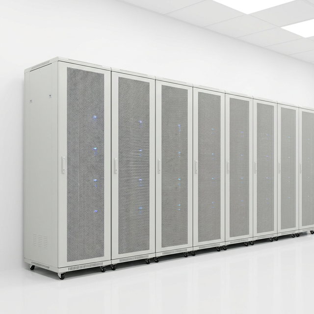 IP20 Server Rack Cabinet 19" Network Enclosure with Adjustable Rails 42U 47U Server Cabinet for IT Networking