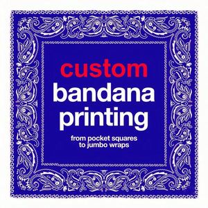 Bandana personnalisé sur mesure avec votre logo ou votre slogan, idéal pour la visibilité de votre marque et les ventes en gros - Product Image 4