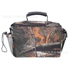 Sac à bandoulière en tissu Oxford camouflage pour l'extérieur, sac à dos de chasse imperméable unisexe, nouveau motif de feuilles automne 2023 - Product Image 4