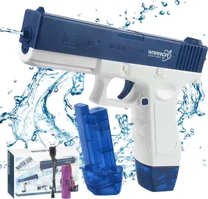 מכירה לוהטת חשמלי מים אקדח אוטומטי סופר שתיין גלוק להשפריץ רובים עד 32 ft טווח החזק Blaster לילדים בוגרים