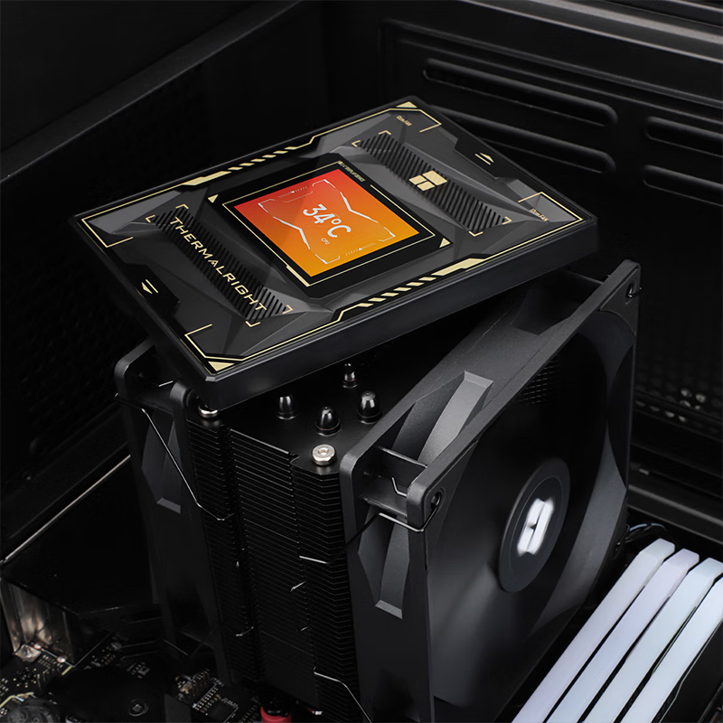 PC用ファン・クーラー BURST ASSASSIN 120 VISION BLACK Burst Assassin 120 Vision BLACK – Thermalright