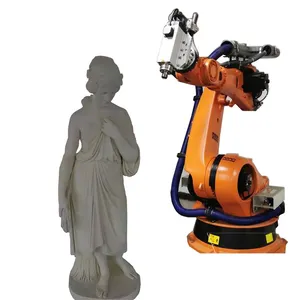6 Achsen gebrauchte industrielle Kuka Yaskawa Cnc-Skulptur Roboterarm Fräsmaschine Preis