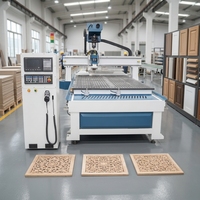 Routeur CNC à changement d'outil automatique (ATC) pour la découpe et la gravure du bois, machine de nesting pour la fabrication de meubles et d'armoires