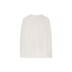 Maßgefertigtes Weiches Bambus-Stoff Langarm-T-Shirt für Herren Lässiger Slim-Fit <span class=keywords><strong>Basic</strong></span>-Stil Einfarbiges T-Shirt - Product Image 5