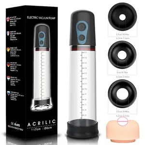 Sex Toys for Men <strong>Penis</strong> Pump Electric Sucking <strong>Enlargement</strong> <strong>Device</strong> 5 Vibrating Pocket Pussy Male Stroker Sleeve Male <strong>Penis</strong> Extender - Product Image 1