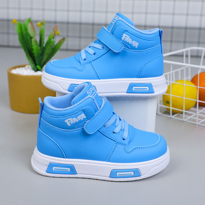 Baskets montantes épaisses noires pour garçons et filles, vente en gros, chaussures de sport et de course pour enfants, nouvelles chaussures décontractées pour étudiants - Product Image 5