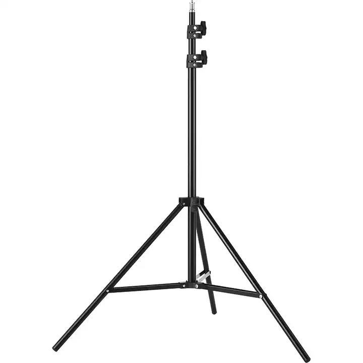 2M 1/4 Screw Light Stand Tripé Flash Guarda-chuvas Refletor Iluminação Background Stand Para Photo Studio Vídeo