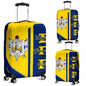 Valises de cabine personnalisables à fermeture éclair, rotatives, pour voyages d'affaires, avec lettres grecques, style AKA <span class=keywords><strong>Delta</strong></span> Zeta SGR Team - Product Image 3