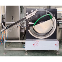Machine automatique de montage de valves électriques pour aérosols, pour le remplissage de bouteilles en plastique/métal destinées aux aliments et boissons, à moteur