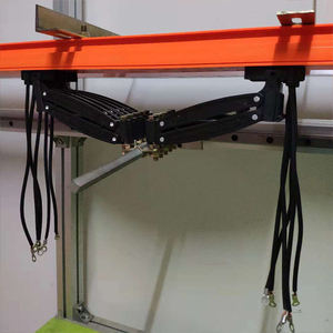 KEDO MKD-60A 60A Barre omnibus à balais de charbon pour entrepôt intelligent, collecteur de courant sur rail conducteur en cuivre 220-660V - Product Image 4