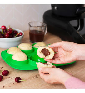 NOUVEAU 2026 – Moule flexible en silicone à 8 cavités, parfaitement compatible avec <span class=keywords><strong>le</strong></span> plateau Varom TM7 pour Thermomix - Product Image 2