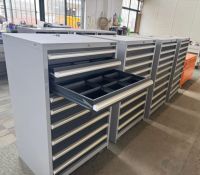 Armoire à tiroirs modulaire ROCKBEN, équipement d'atelier robuste, armoire de garage, ensemble d'outils, boîte de rangement, armoire à outils multi-tiroirs CNC