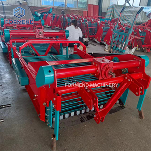 Máy gặt đập liên hợp 2 hàng gắn trên máy kéo, máy đào khoai lang nhỏ - Product Image 4