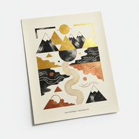 Impressions sur papier doré de qualité muséale personnalisées, impression Giclée avec cadres en carton, papier sans acide, affiche d'art pour exposition artistique