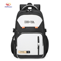 Sac à dos pour ordinateur portable imperméable pour les voyages d'affaires, grande capacité, avec poche antivol et poche pour chariot