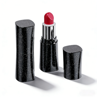 Tubes à lèvres en plastique de luxe 4,5 ml avec bouchon à vis, emballage personnalisé, diamètre 12,1 mm pour rouge à lèvres et gloss