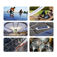 Haute efficacité monocristallin pv module puissance cellulaire 50w 150w mono 250w panneau solaire