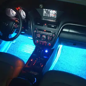 ניאון Undercar זוהר אור/Underglow/להראות רכב אורות ערכת-LED Underbody ערכת עם מטען לרכב