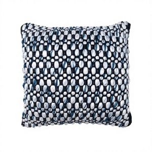 Hand Woven Wool Boho Cushion <b>Cover</b> For <b>Sofa</b> Couch Living Room Hot Selling Product - Product Image 1