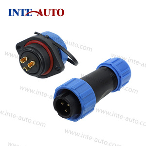 Conectores de Cable Circulares IP68, Conector de Cable <span class=keywords><strong>SP</strong></span> 13 17 21 Personalizado de 4 5 6 Pines, Conector de Brida de Cable Impermeable M19 de <span class=keywords><strong>2</strong></span> 3 4 5 Pines - Product Image 5