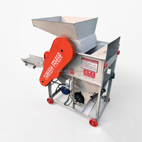 Décortiqueuse d'arachides Agricon à double rouleau en acier, moteur en cuivre 3kW-4kW, 300-600kg/h, 220V, traitement des graines d'arachides à faible dommage